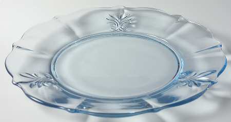 Baroque Blue Baroque Shape Dinner Plate