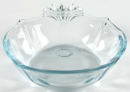 Baroque Blue Handled Mint Dish (Baroque Shape)