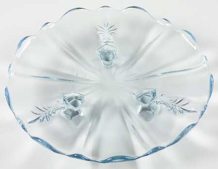 Baroque Blue Three Toed Tidbit (Baroque Shape)