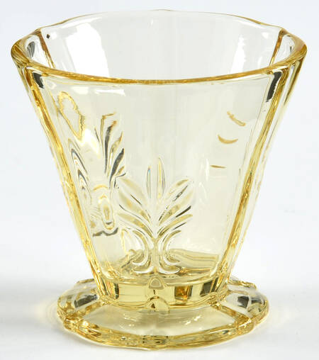 Baroque Topaz Mustard No Lid (Baroque Shape)