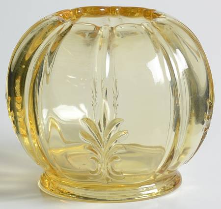 Baroque Topaz 3" Rose Bowl (Baroque Shape)
