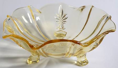 Baroque Topaz 7" Three-Toed Bon Bon (Baroque Shape)