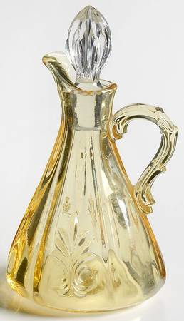 Baroque Topaz Oil Cruet & Stopper (Baroque Shape)