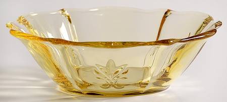 Baroque Topaz Small Fruit/Sauce Bowl (Baroque Shape)