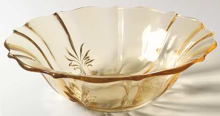 Baroque Topaz 11" Flared Bowl (Baroque Shape)