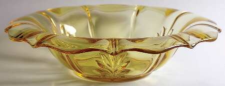 Baroque Topaz 11" Rolled Edge Bowl (Baroque Shape)