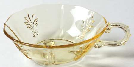 Baroque Topaz 1 Handle  Flared Nappy (Baroque Shape)