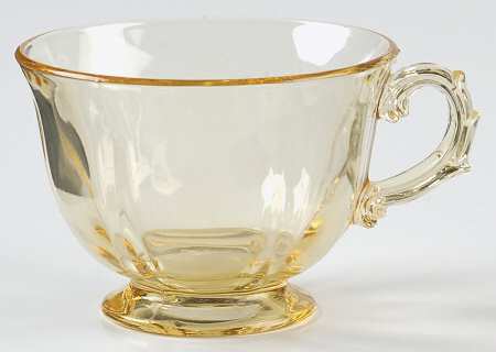 Baroque Topaz Footed Cup