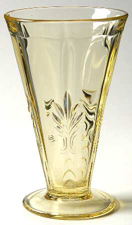 Baroque Topaz 9 Oz Footed Tumbler