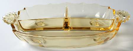 Baroque Topaz 3 Part Handled Relish (Baroque Shape)