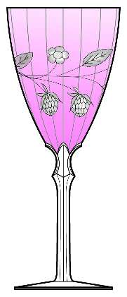 Berry Rose (Stem 5098-5298) by Fostoria