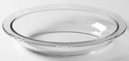 Beverly Clear 9" Oval Bowl