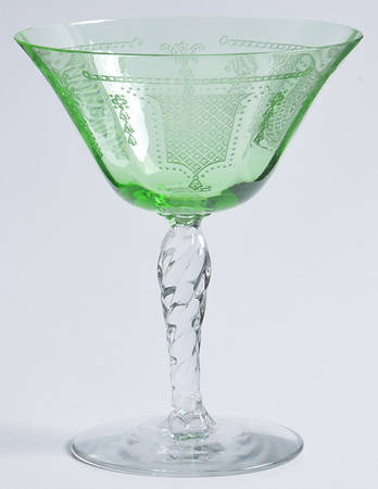 Beverly Green Champagne/Tall Sherbet