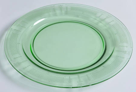 Beverly Green Luncheon Plate