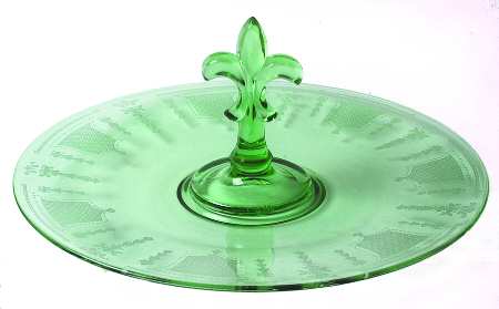 Beverly Green Center Handle Tray