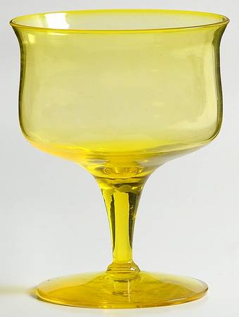 Biscayne Gold (Stem 6122) Champagne/Tall Sherbet