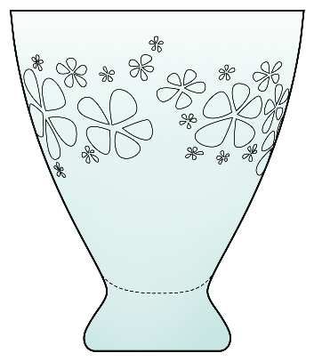 Blue Meadow Sky Blue (Stem 4180) by Fostoria