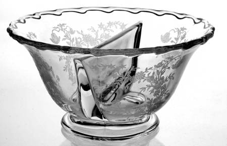 Bouquet (Stem 6033, Etch 342) Divided Mayonnaise