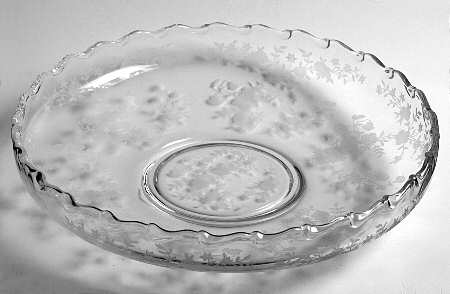 Bouquet (Stem 6033, Etch 342) Lily Bowl (Float)