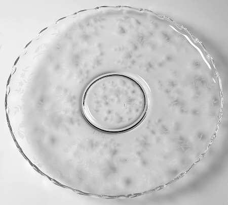 Bouquet (Stem 6033, Etch 342) Torte Plate