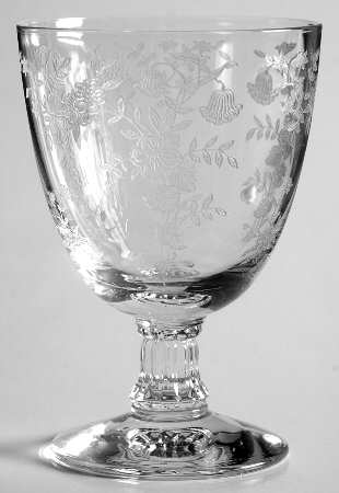 Bouquet (Stem 6033, Etch 342) Oyster or Fruit Cocktail