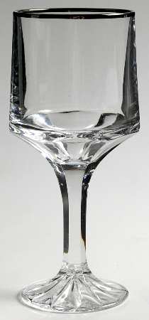 Bracelet (Stem #2916, Platinum Trim) by Fostoria