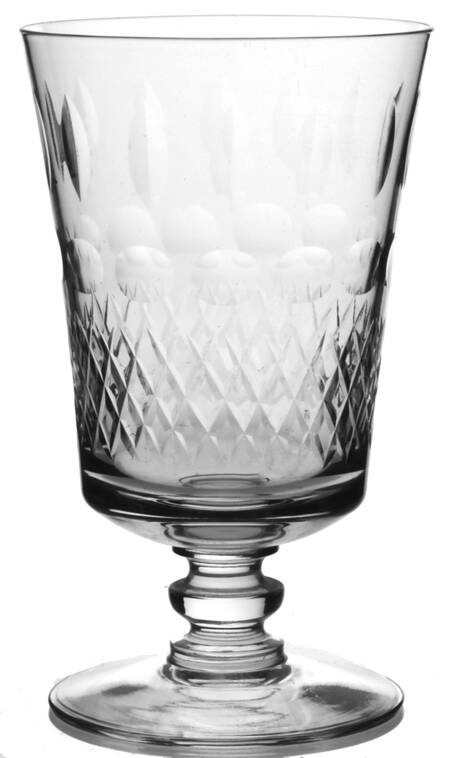 Brighton (Stem 6023, Cut 801) Footed Tumbler