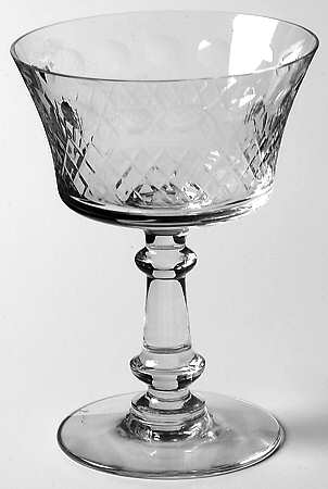 Brighton (Stem 6023, Cut 801) Champagne/Tall Sherbet