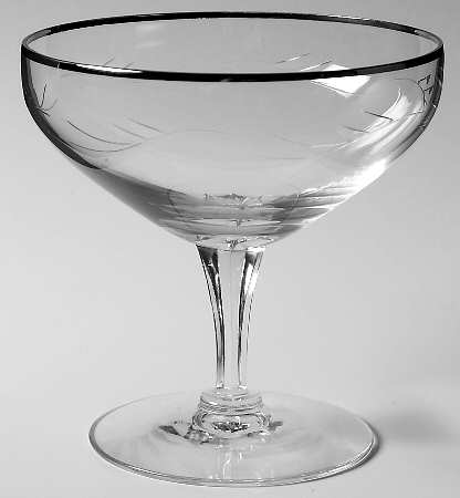 Bridesmaid (Stem 6100) Champagne/Tall Sherbet