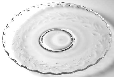 Bridal Wreath (Stem 6049) 13" Torte Plate