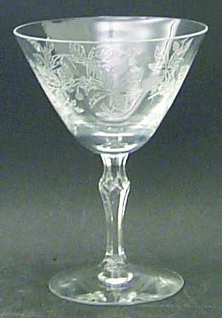 Burgundy (Stem 6092, Cut 878) Champagne/Tall Sherbet