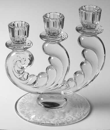 Buttercup 3 Light Candlestick