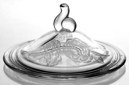 Camellia Lid for Candy Dish