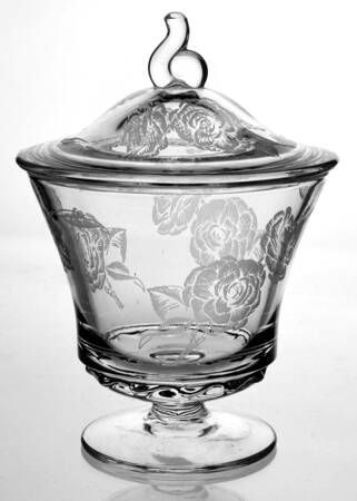Camellia Candy Dish & Lid