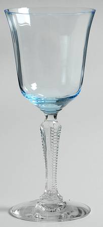 Camelot Blue Wine Glass