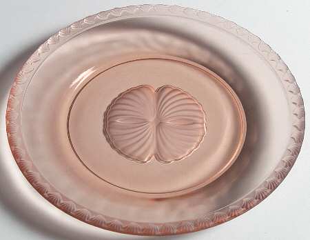 Captiva Peach Luncheon Plate