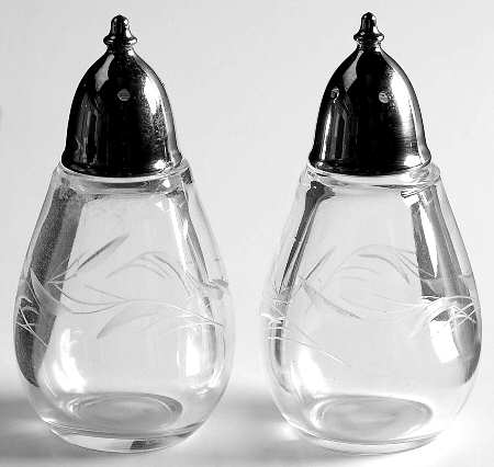 Carousel (Cut) Shaker Set w/Metal Lids