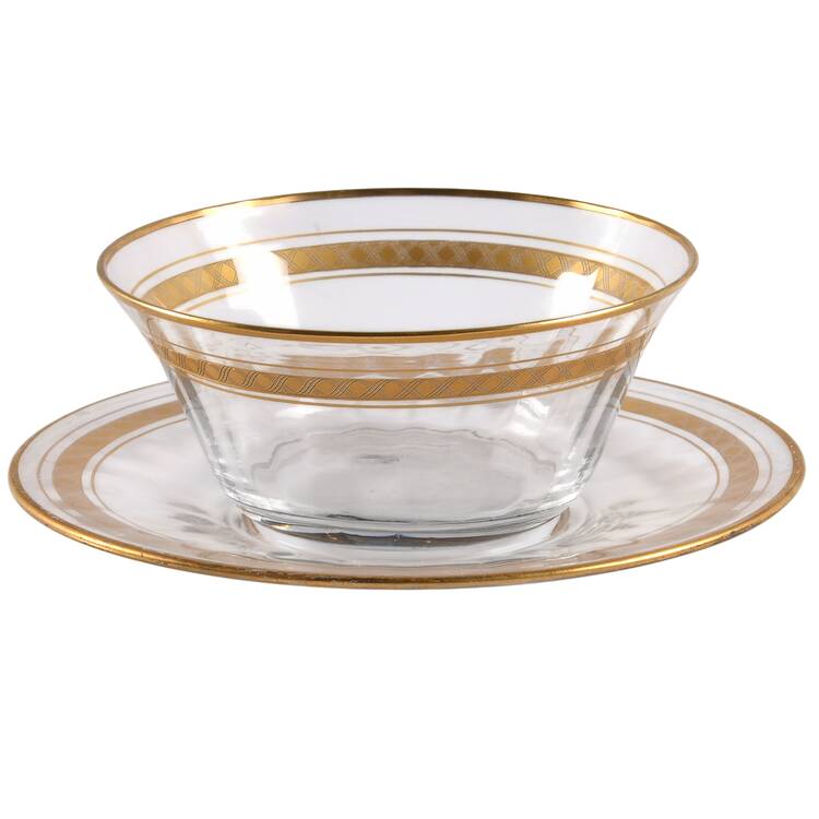 Cascade Finger Bowl & Underplate