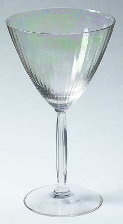 Cascade (Iridescent) Water Goblet