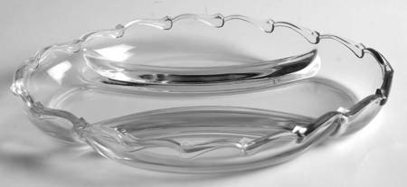 Century (Pressed) 9" Oval 3 Part Relish