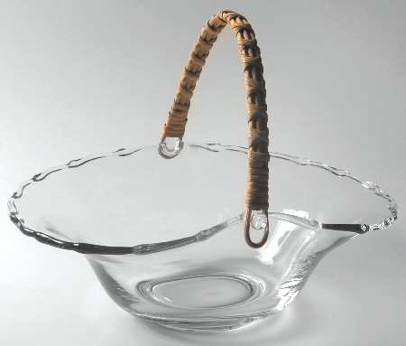 Century (Pressed) Reed Handled Basket
