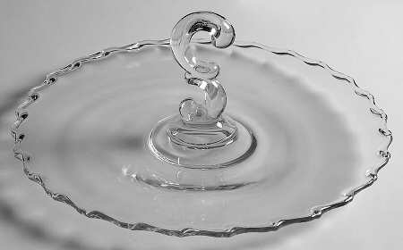 Century (Pressed) Center Handle Tray