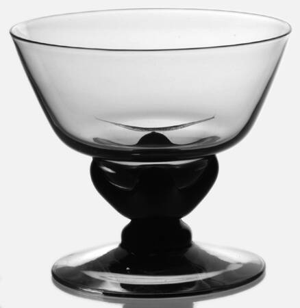 Chalice Clear (Black Stem 6059) Champagne/Tall Sherbet