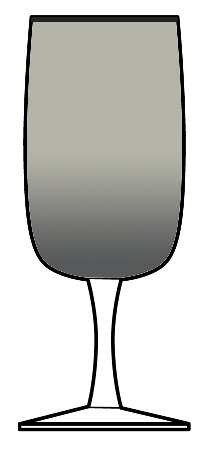 Cherish (Gray Bowl, Platinum Trim)