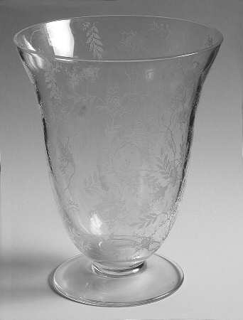 Chintz (Etched) 6" Flower Vase