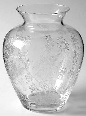 Chintz (Etched) 5" Flower Vase
