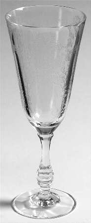 Chippendale (Etched, Newer) Fluted Champagne