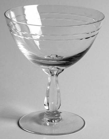 Circlet (Cut) Champagne/Tall Sherbet