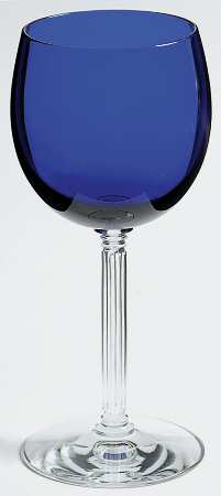 Classic Cobalt Blue Claret Wine