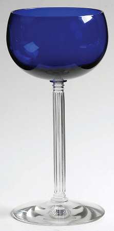 Classic Cobalt Blue Rhine Wine